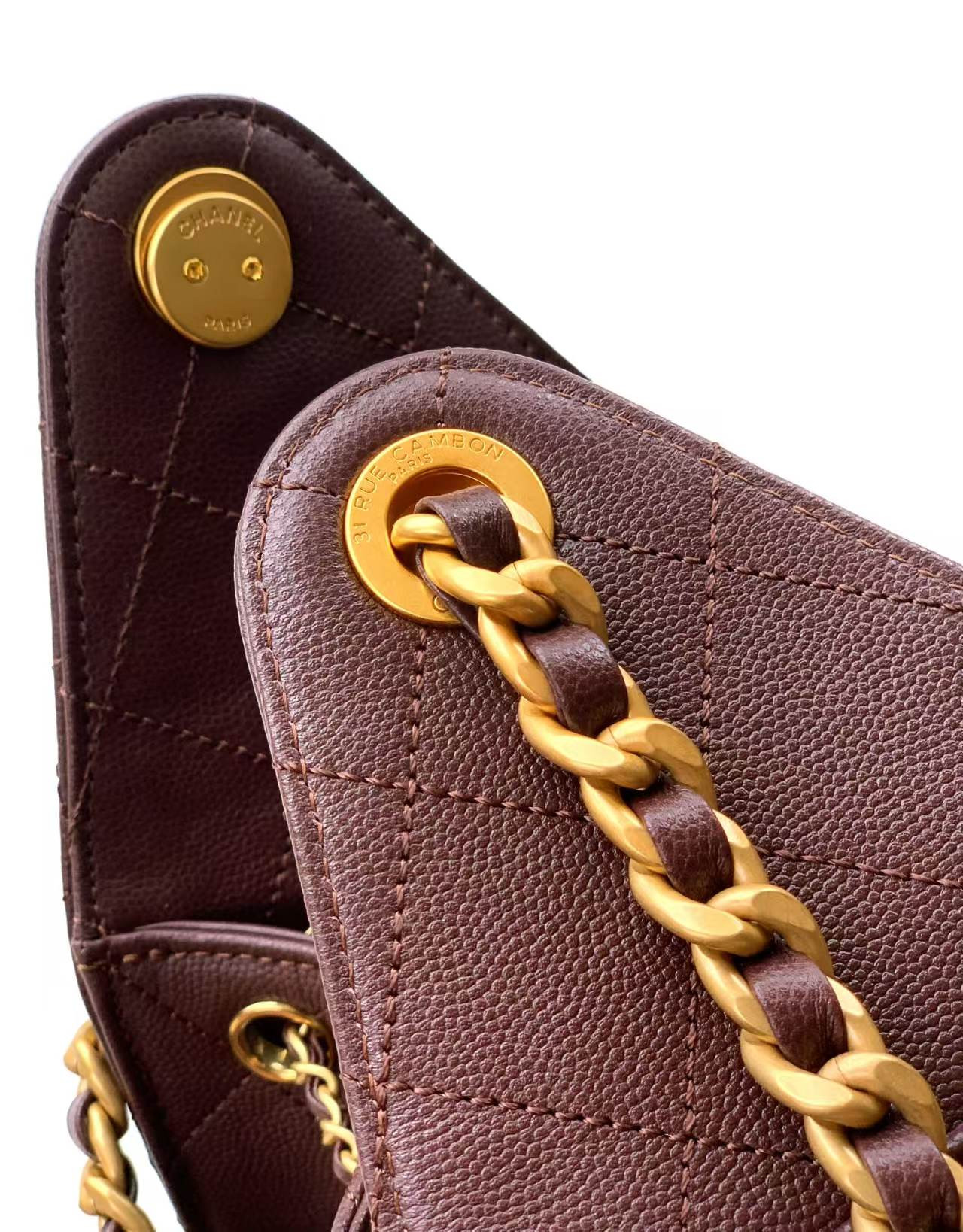 Ch*el 25C Bucket Bag 26x30x14cm