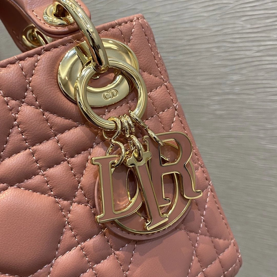 MINI LADY D*0r D*0rAMOUR BAG 6.5 x 6 x 3 inches