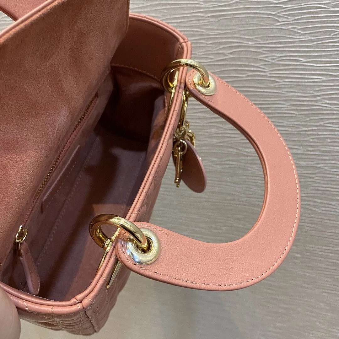 MINI LADY D*0r D*0rAMOUR BAG 6.5 x 6 x 3 inches