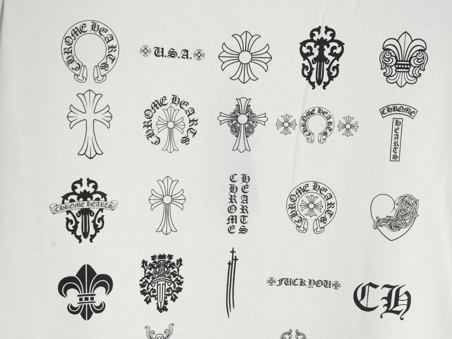 Ch**me He**ts 25ss Short-sleeved T-shirt