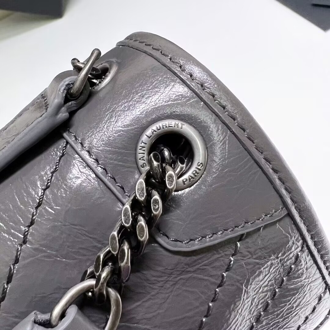 Y*L NIKI BABY IN VINTAGE LEATHER 21x16x7.5cm