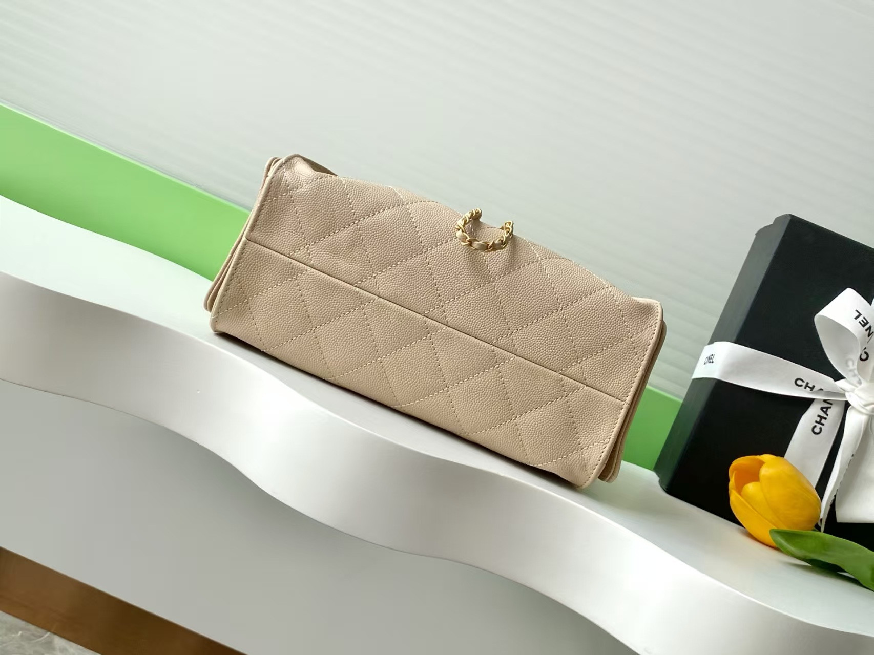 Ch*el 25C Bucket Bag 20x22x12.5cm