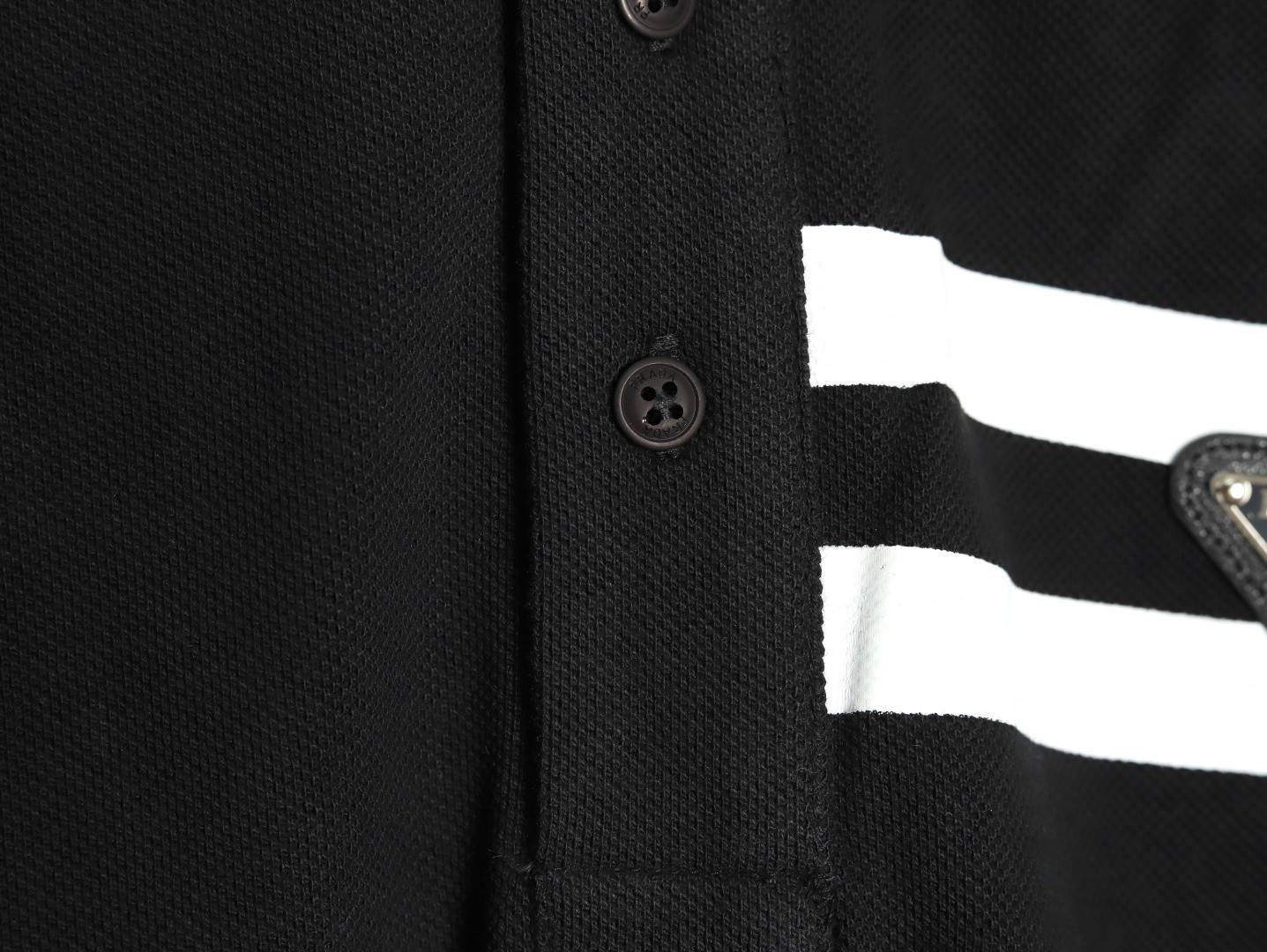 Pra*a short-sleeved polo shirt