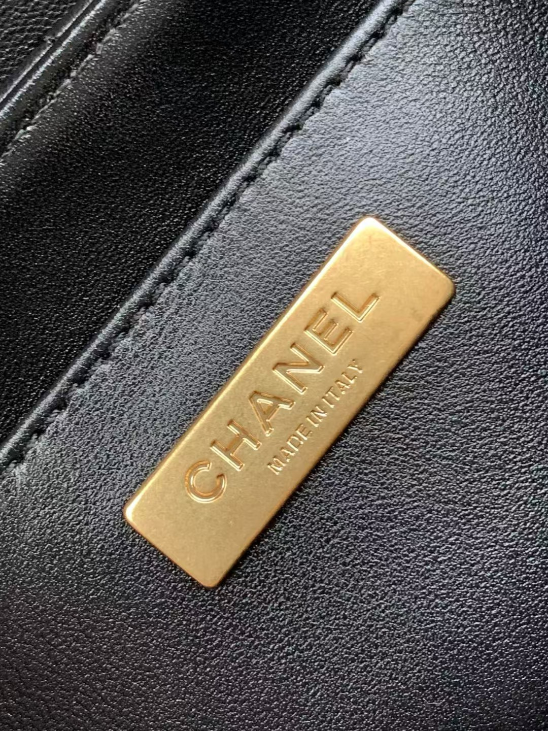 Ch*el Flap Handle Bag 14x20x6cm