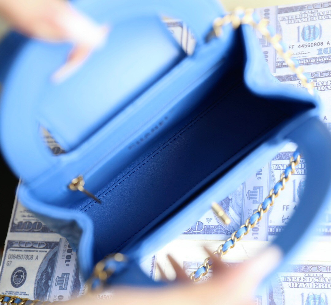 Ch*el 23 Kelly 19X13X7cm