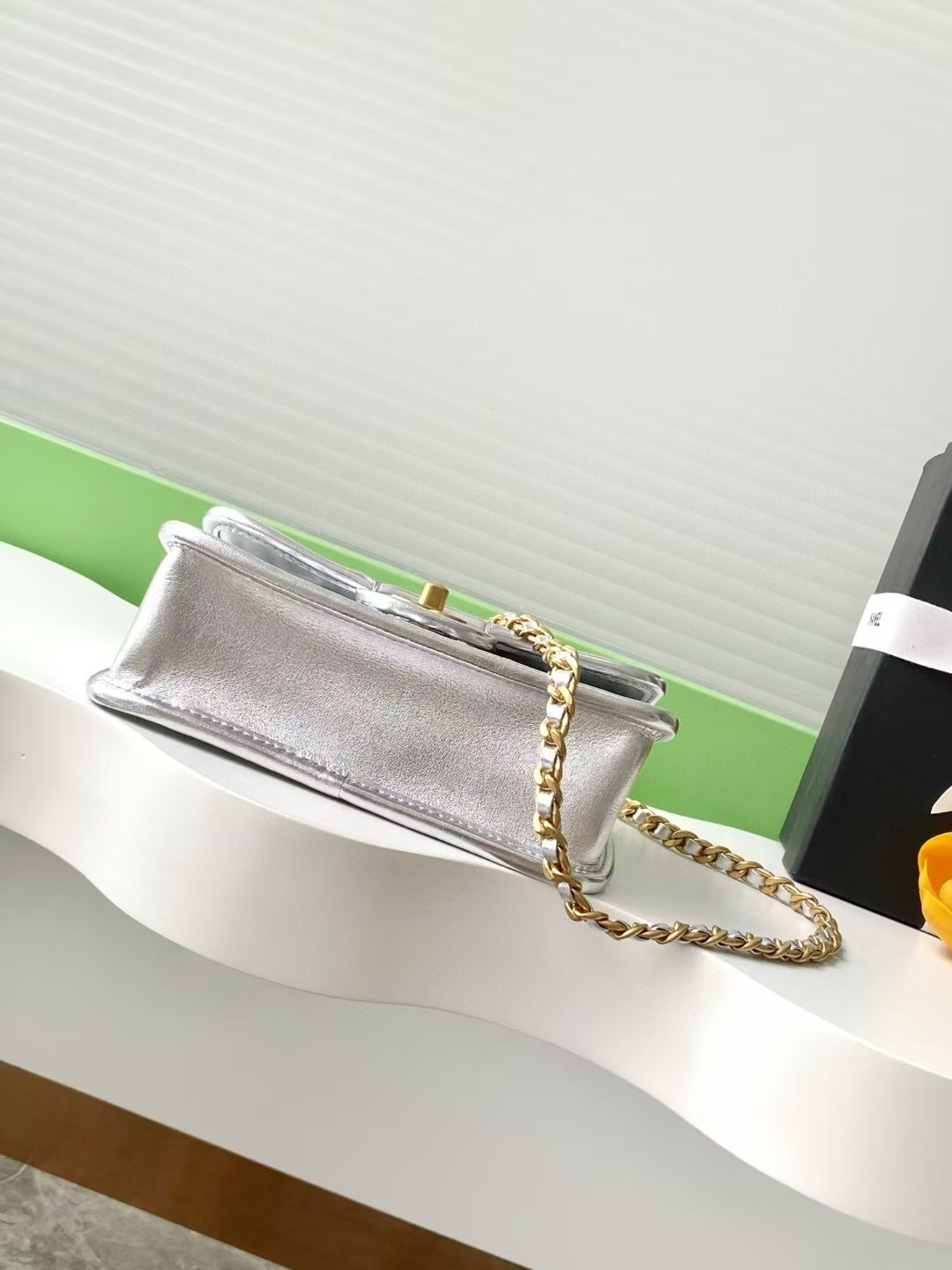 Ch*el Mini Flap Bag 13x19x5.5cm AS4797