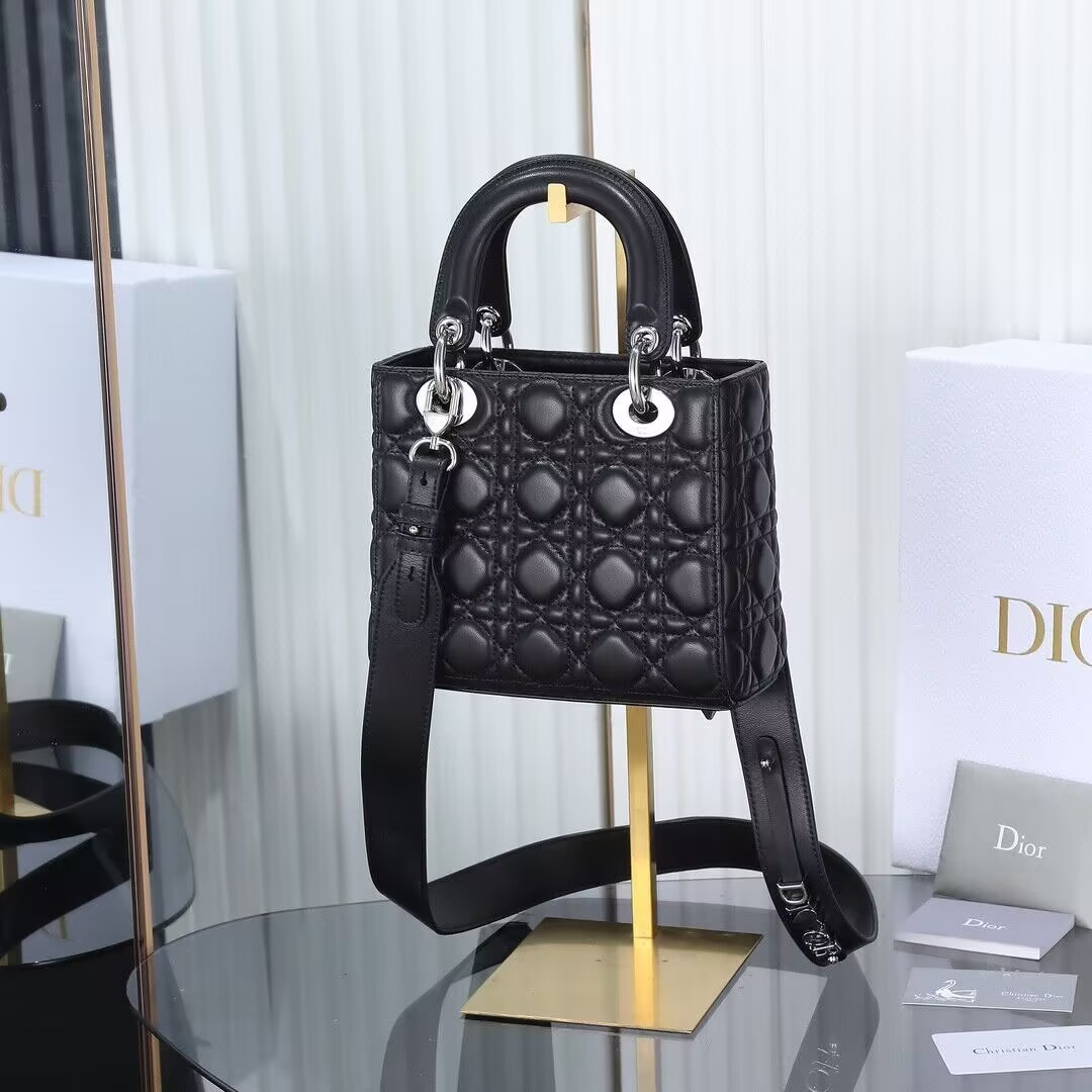 Small Lady D*0r Bag 20 x 17 x 8 cm