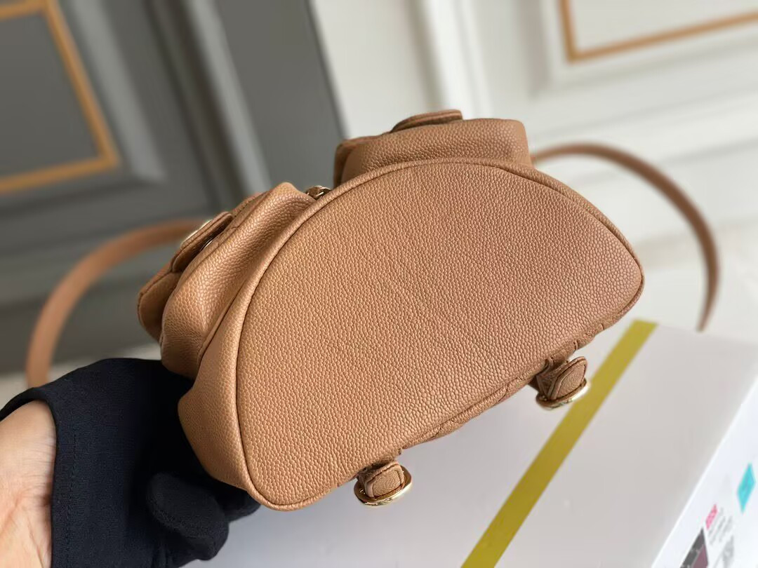 Ch*el Small Backpack 16.5x17.5x10cm