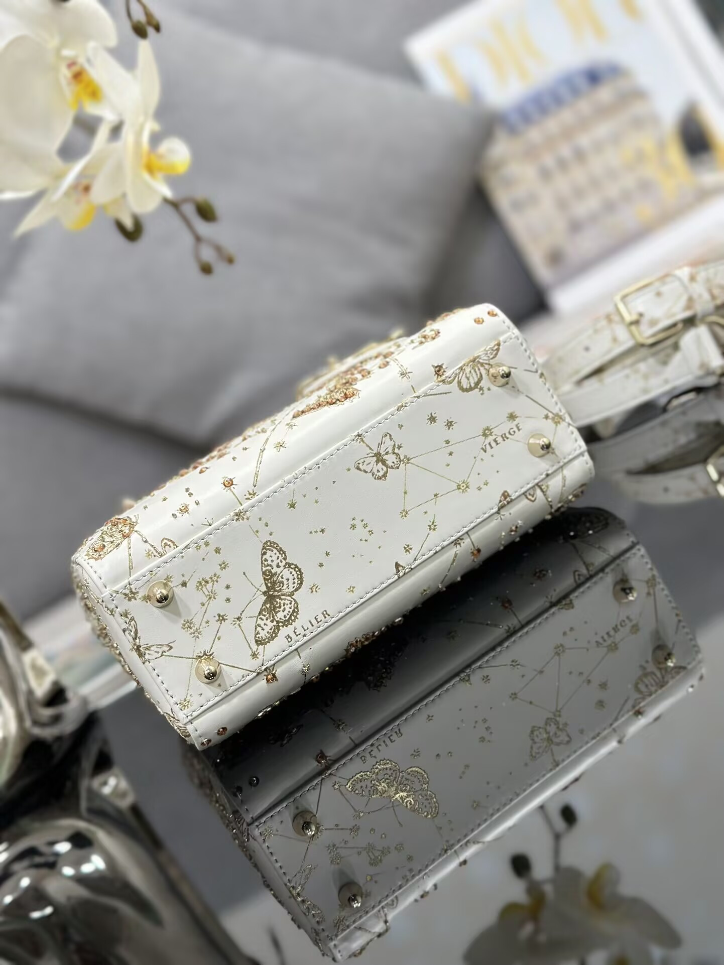 Lady D*0r Bag 20 x 16.5 x 8cm (High-end Version)