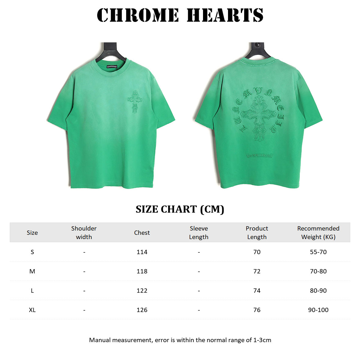 Ch**me He**ts 25ss Short-sleeved T-shirt