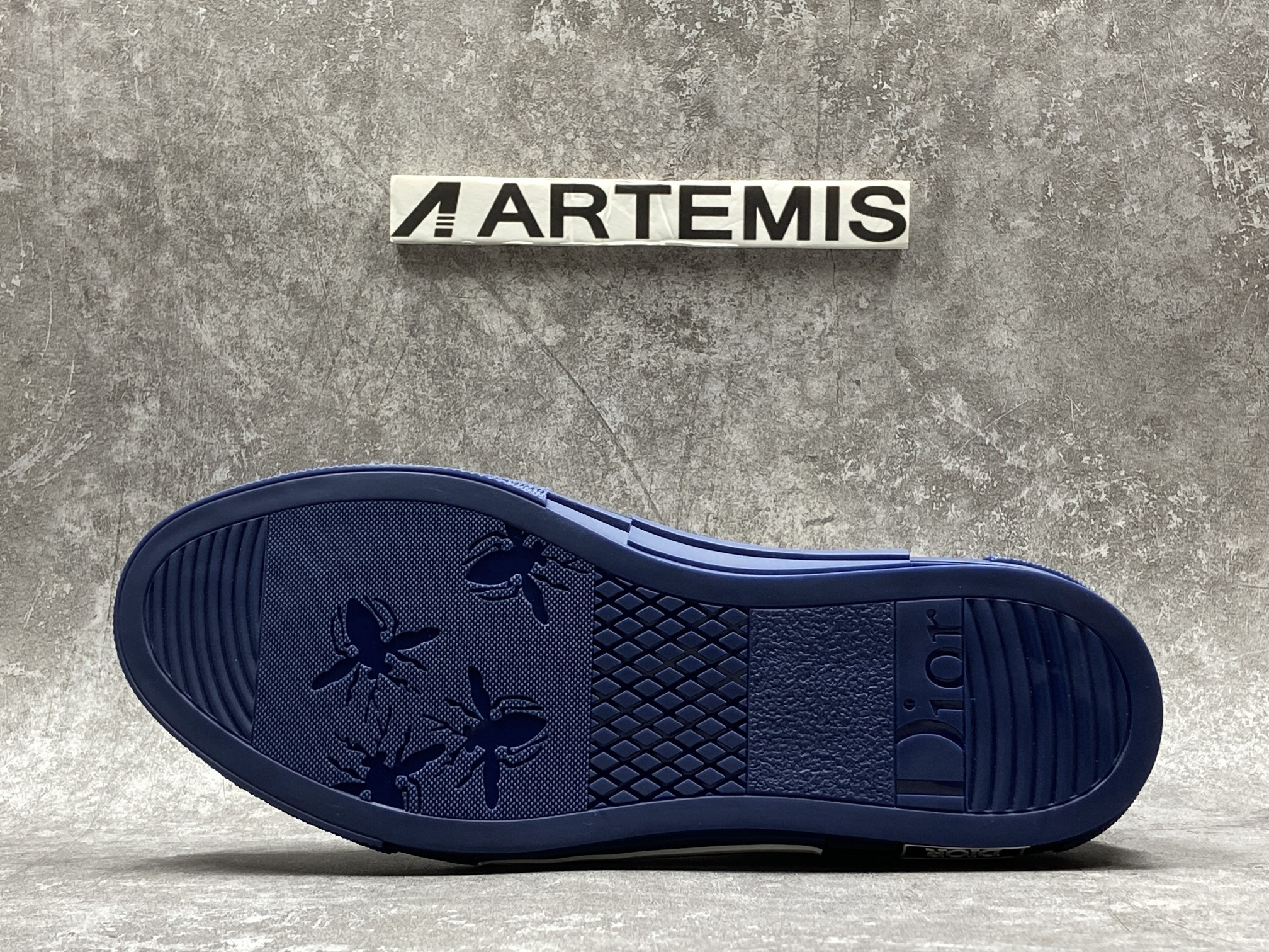 D*0r B23 High Top Blue Oblique