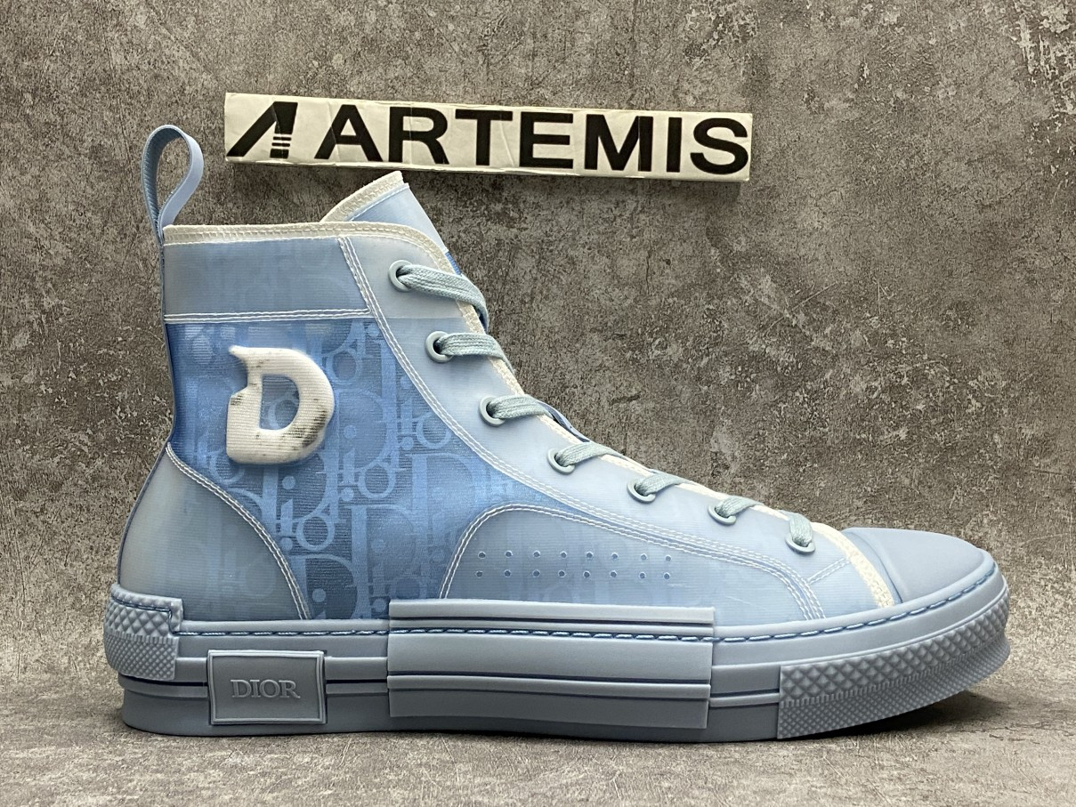 D*0r B23 High Top Daniel Arsham Light Blue