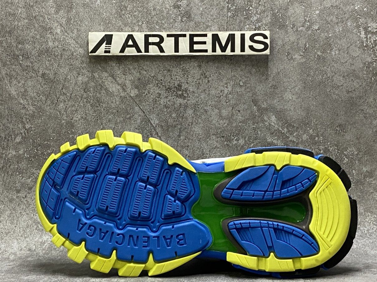 Balenciga Track Trainer Grey Blue