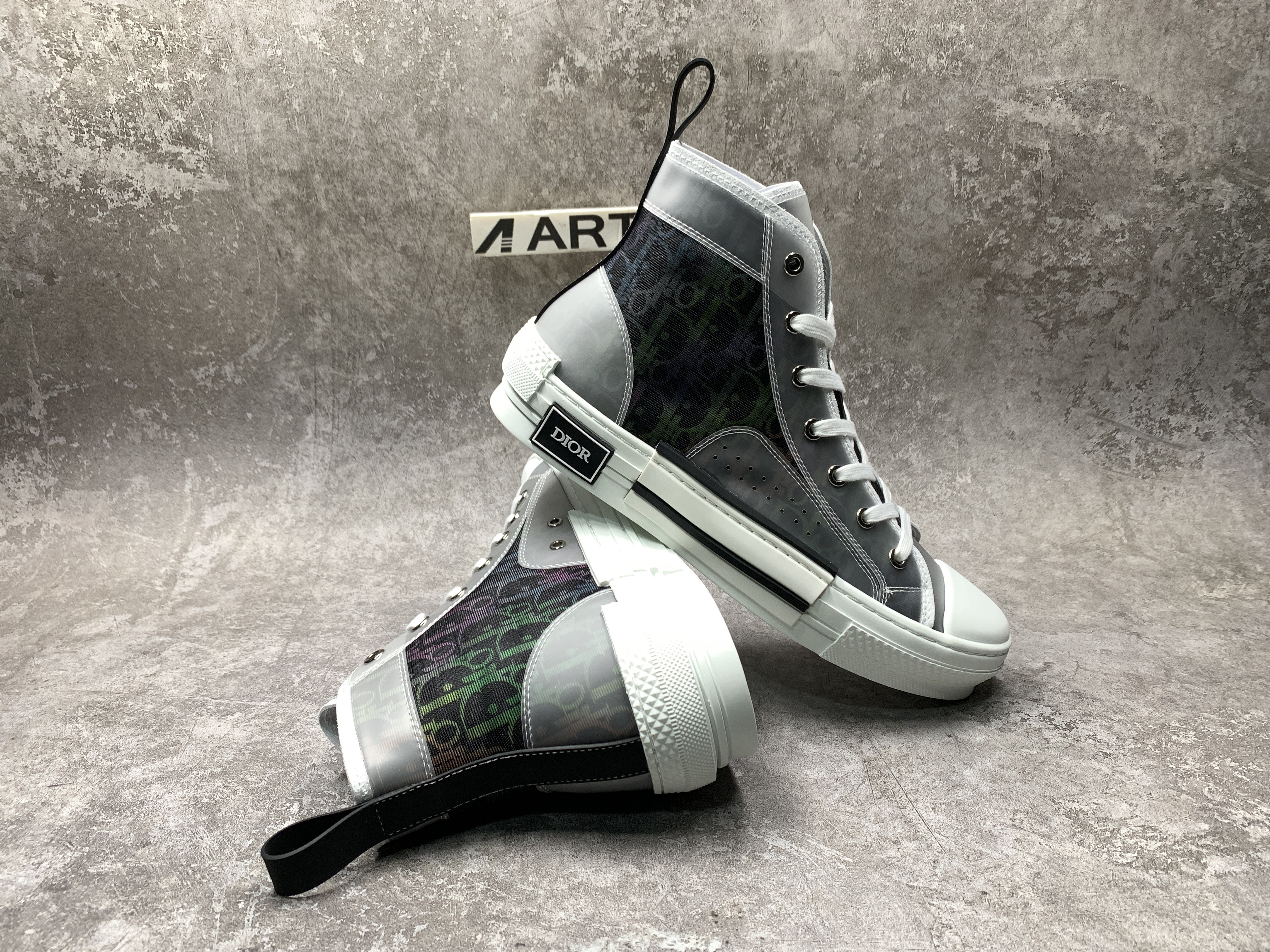 D*0r B23 High Grey Leopard