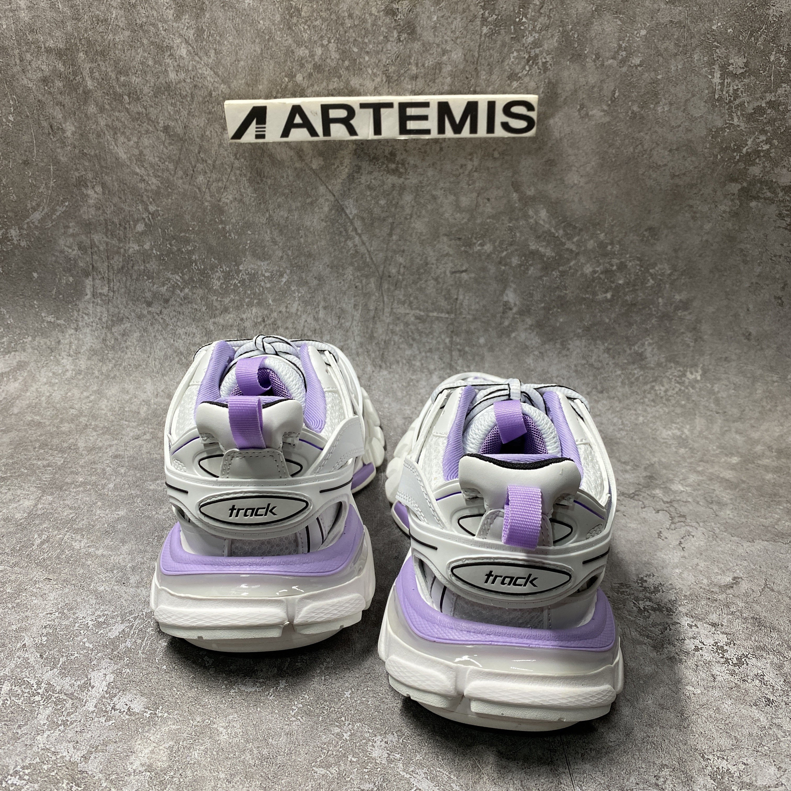 Balenciga Track Trainer Purple White