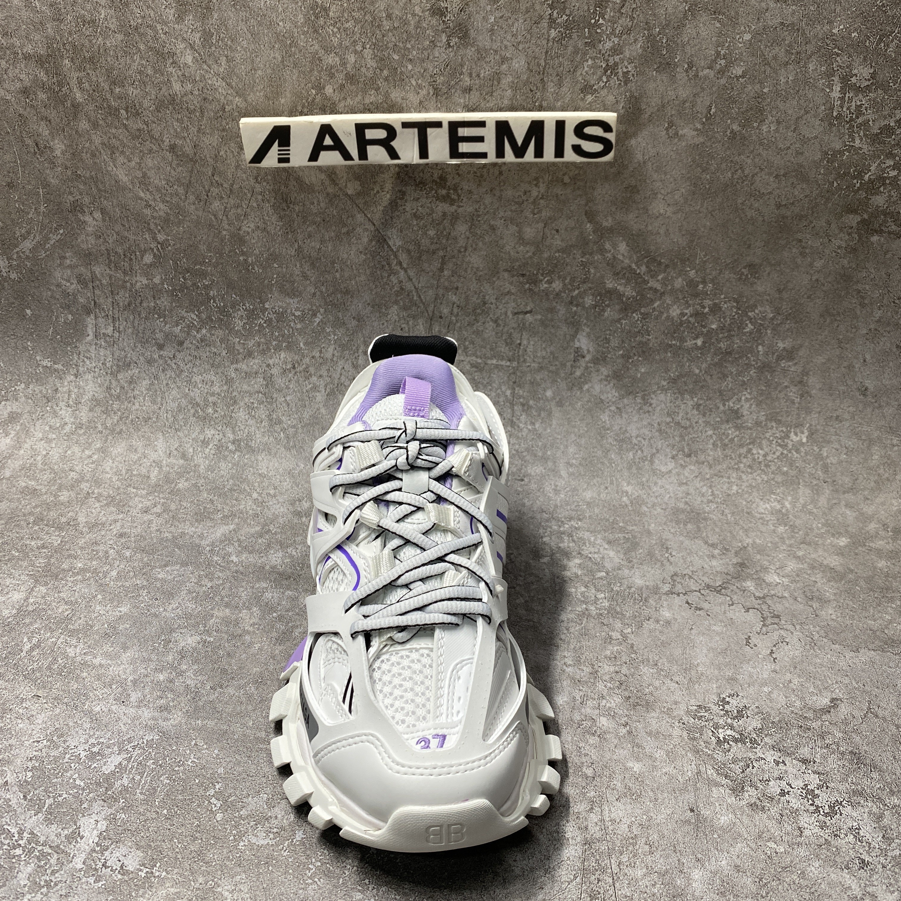 Balenciga Track Trainer Purple White