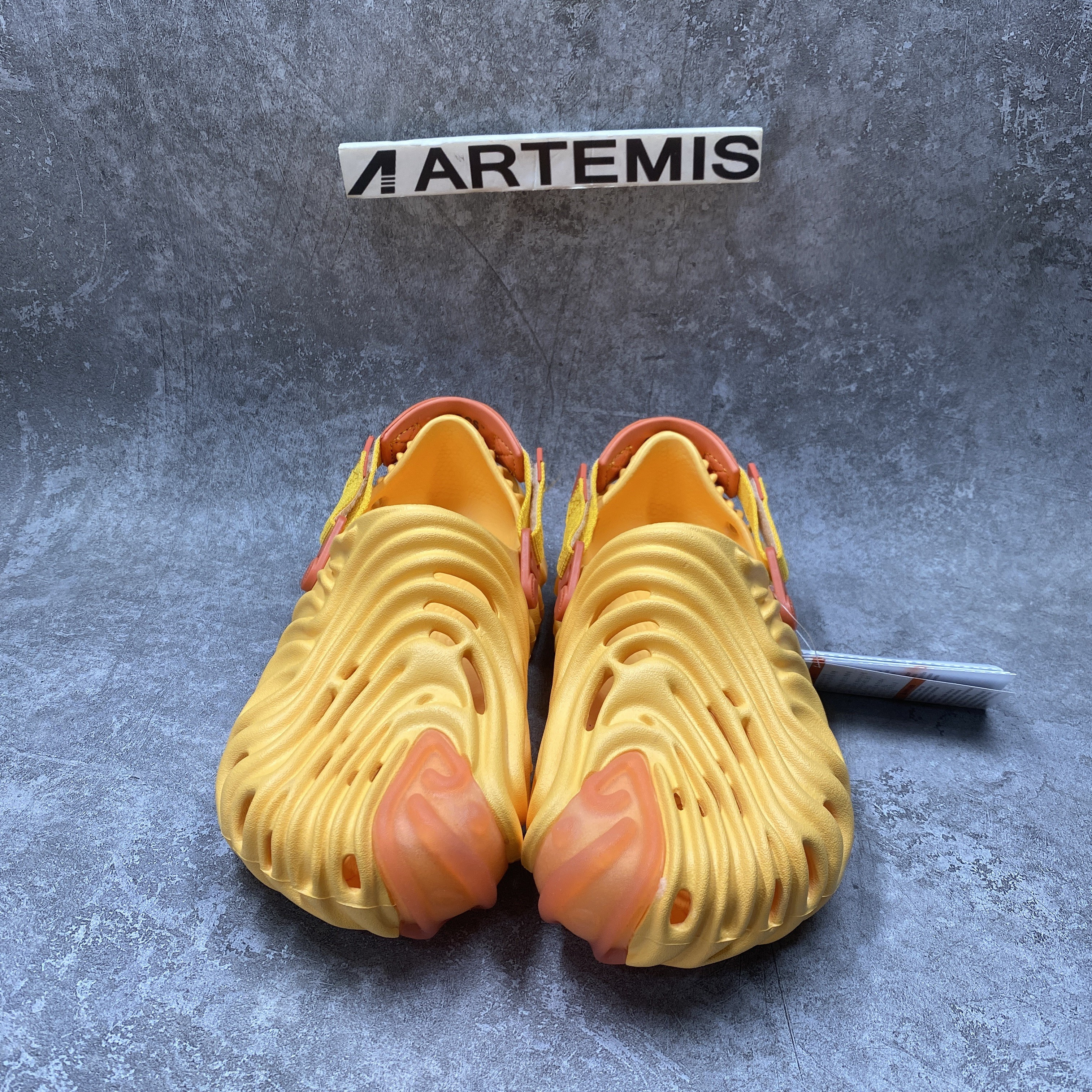 Cr*0*s Pollex Clog by Salehe Bembury Yellow