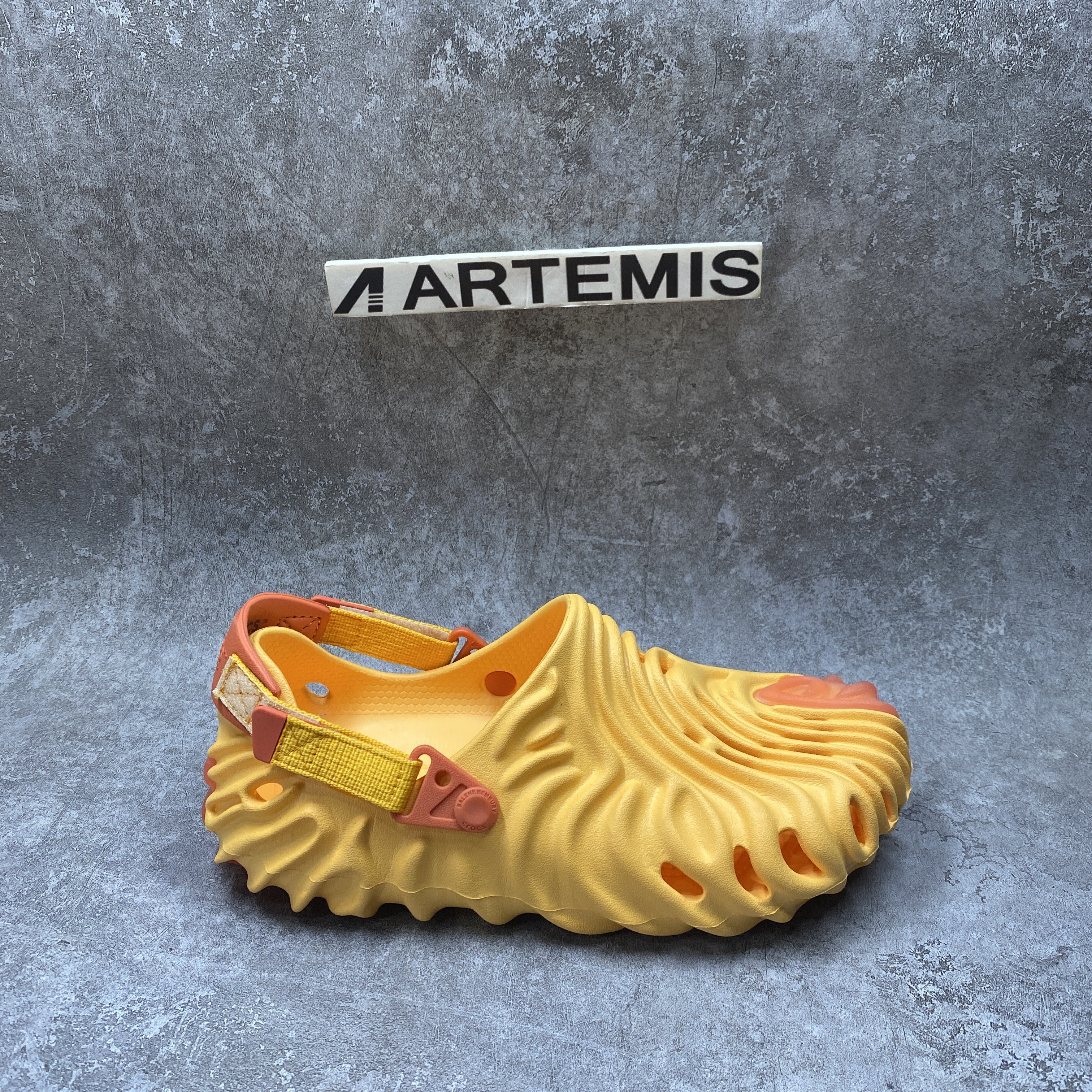 Cr*0*s Pollex Clog by Salehe Bembury Yellow