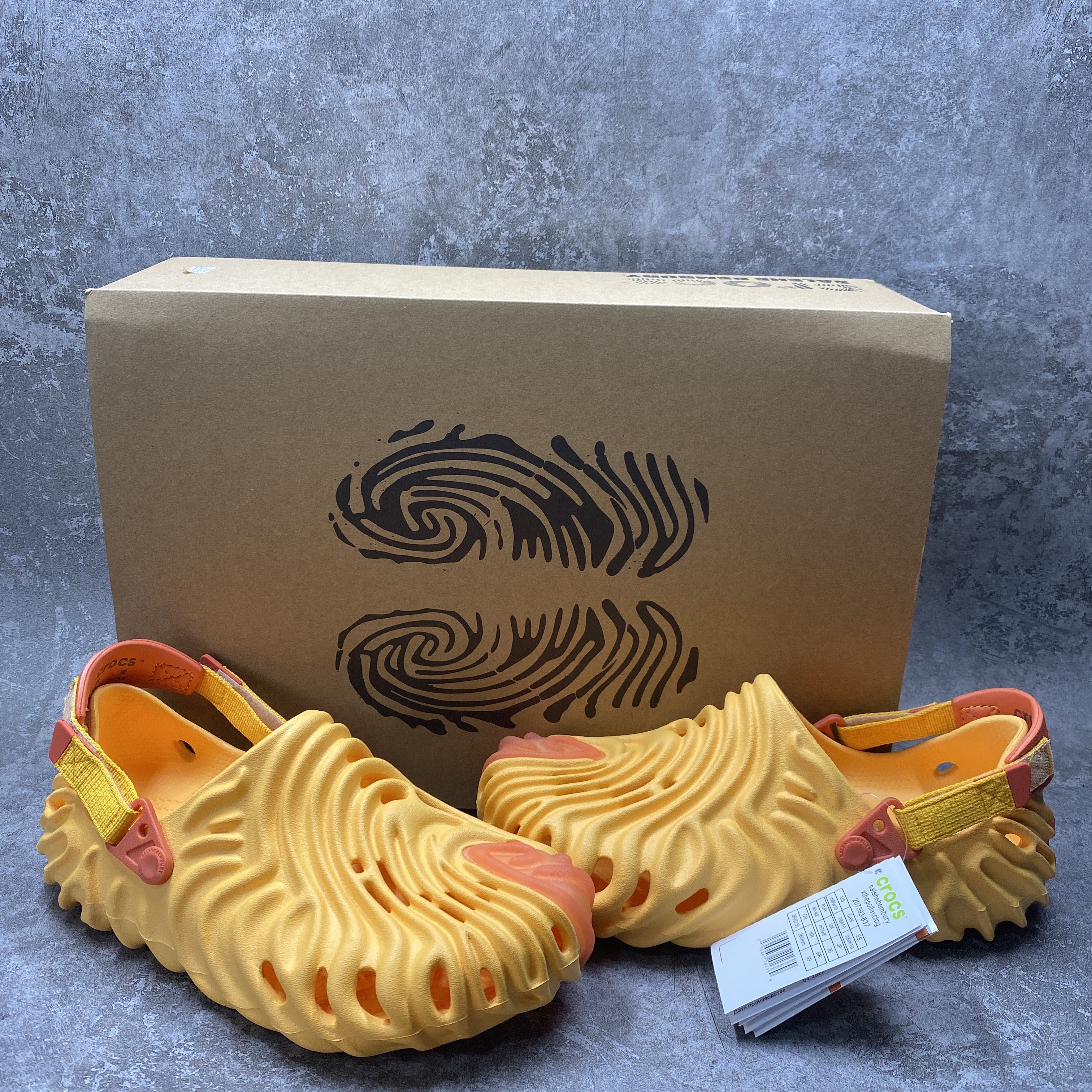 Cr*0*s Pollex Clog by Salehe Bembury Yellow