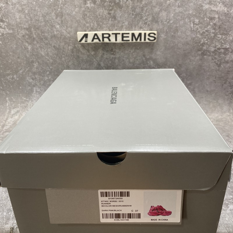 Ba*len*cia*ga Wmns Runner Sneaker Dark Pink