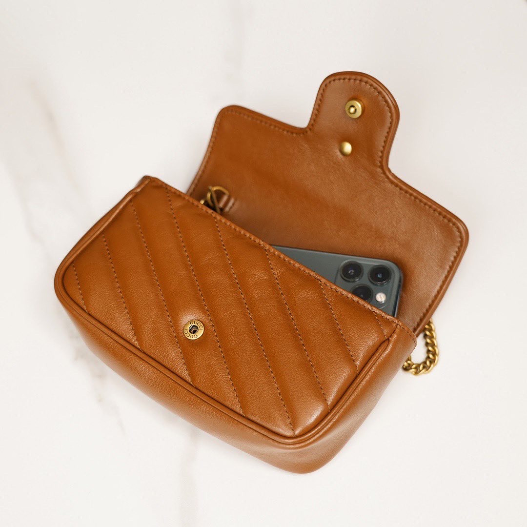 GG Marmont S*per mini bag16.5CM