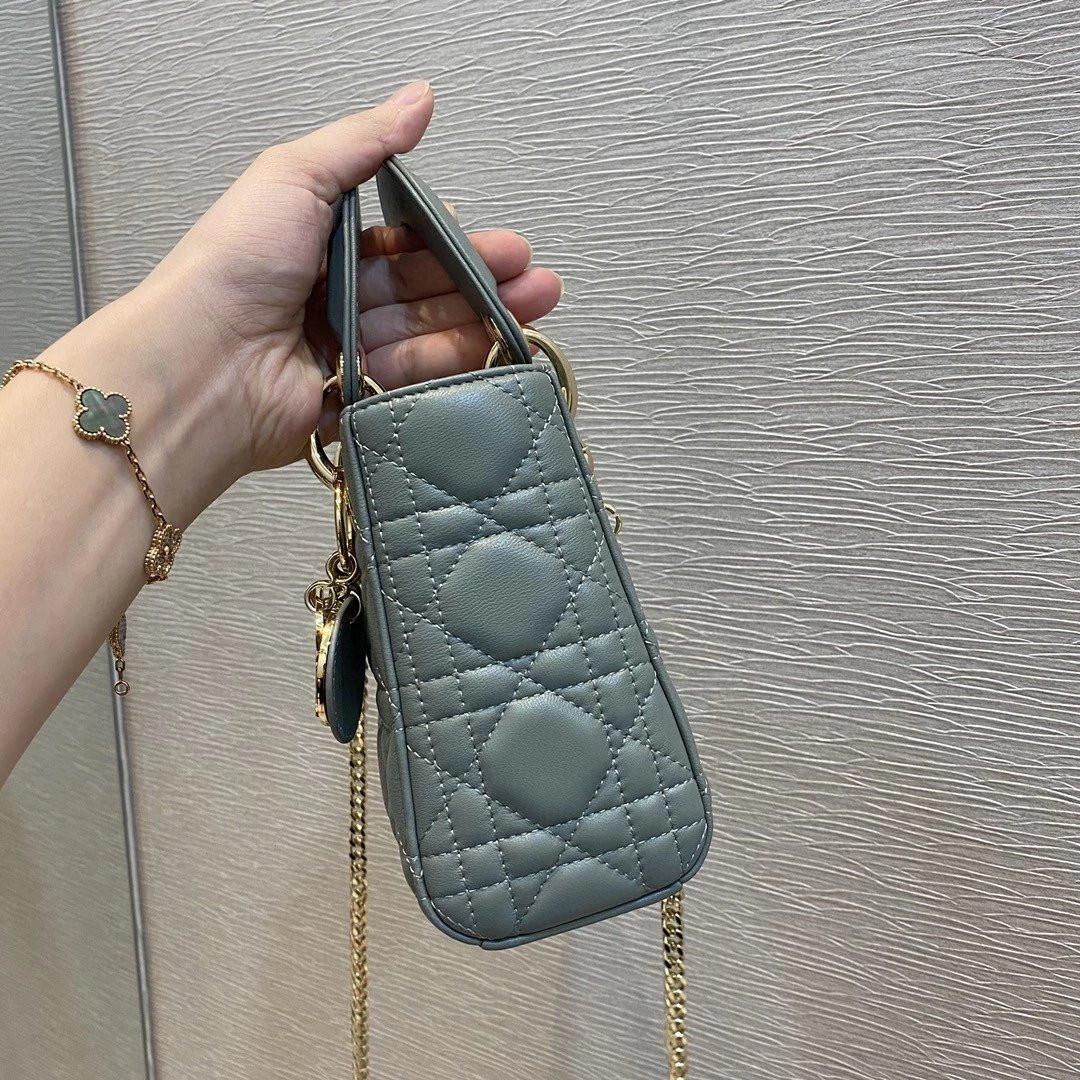 MINI LADY D*0r D*0rAMOUR BAG 6.5 x 6 x 3 inches