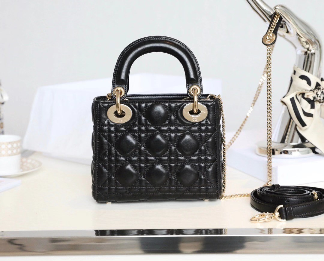 MINI LADY D*0r BAG   17cm