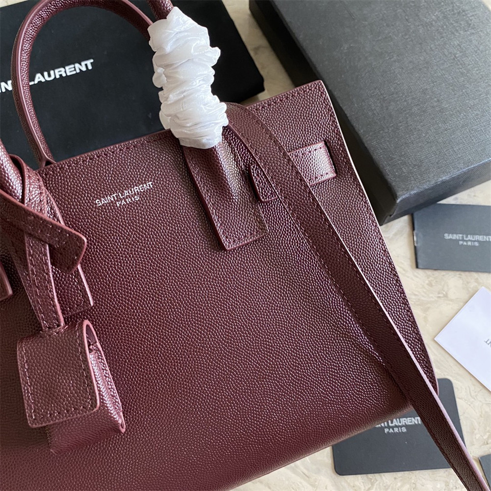 Y*L SAC DE JOUR NANO IN GRAINED LEATHER