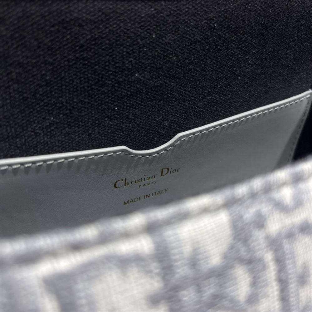 LARGE D*0r BOBBY BAG Grey D*0r Oblique Jacquard