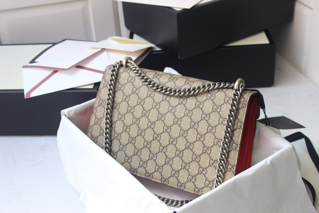 G*u*i DIONYSUS SMALL RECTANGULAR BAG 10"Wx5.5"Hx3"D