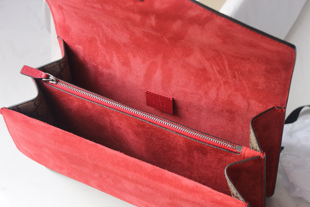 G*u*i DIONYSUS SMALL RECTANGULAR BAG 10"Wx5.5"Hx3"D