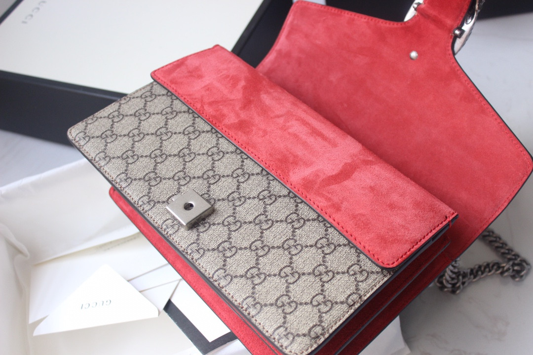 G*u*i DIONYSUS SMALL RECTANGULAR BAG 10"Wx5.5"Hx3"D