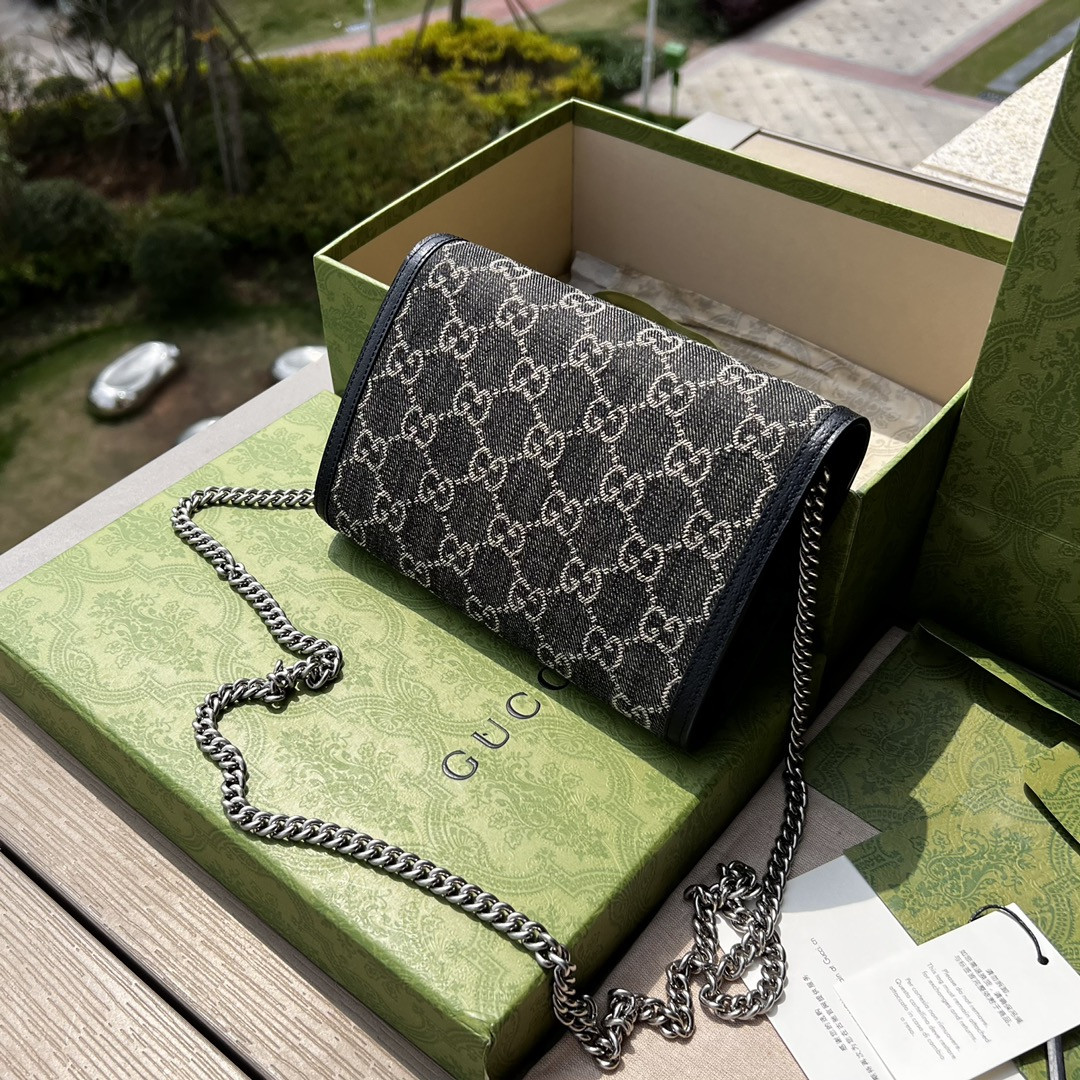 G*u*i DIONYSUS GG S*p*e MINI BAG 8"Wx5"Hx2.3"D