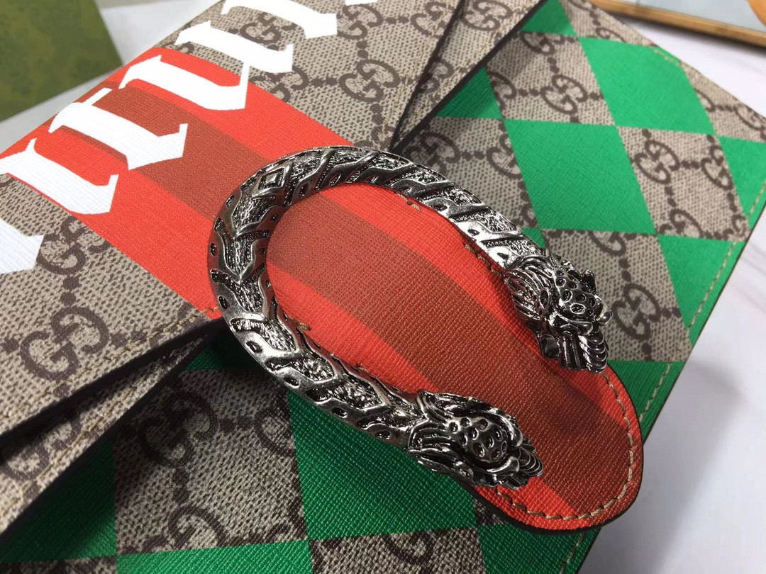 G*u*i DIONYSUS SMALL SHOULDER BAG 11"Wx7"Hx3.5"D