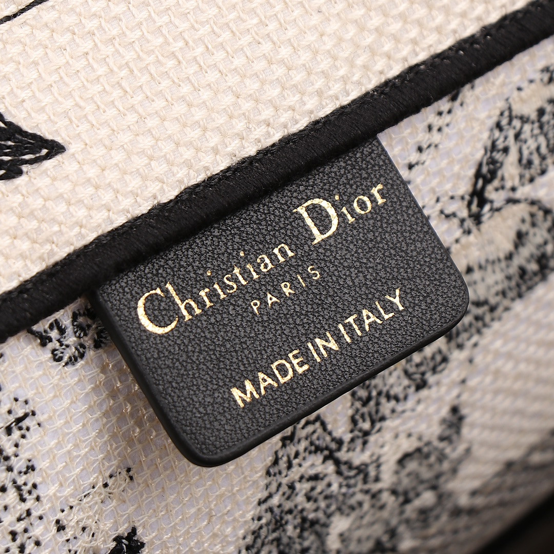 Medium D*0r Book Tote De Jouy Zodiac 14 x 11 x 6.5 inches