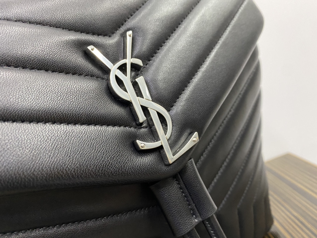 Y*L LOULOU BACKPACK BLACK 33x26x13cm