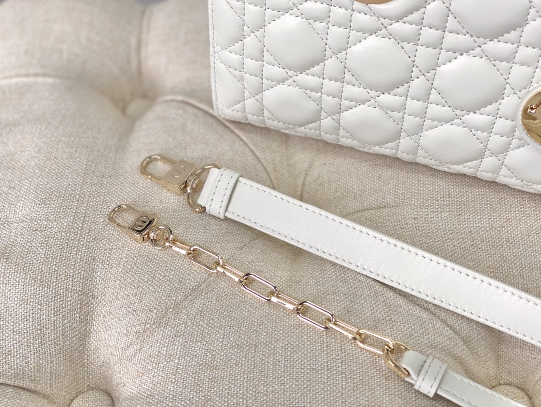 D*0r Lady D-Joy bag medium White 26 x 13.5 x 5 cm