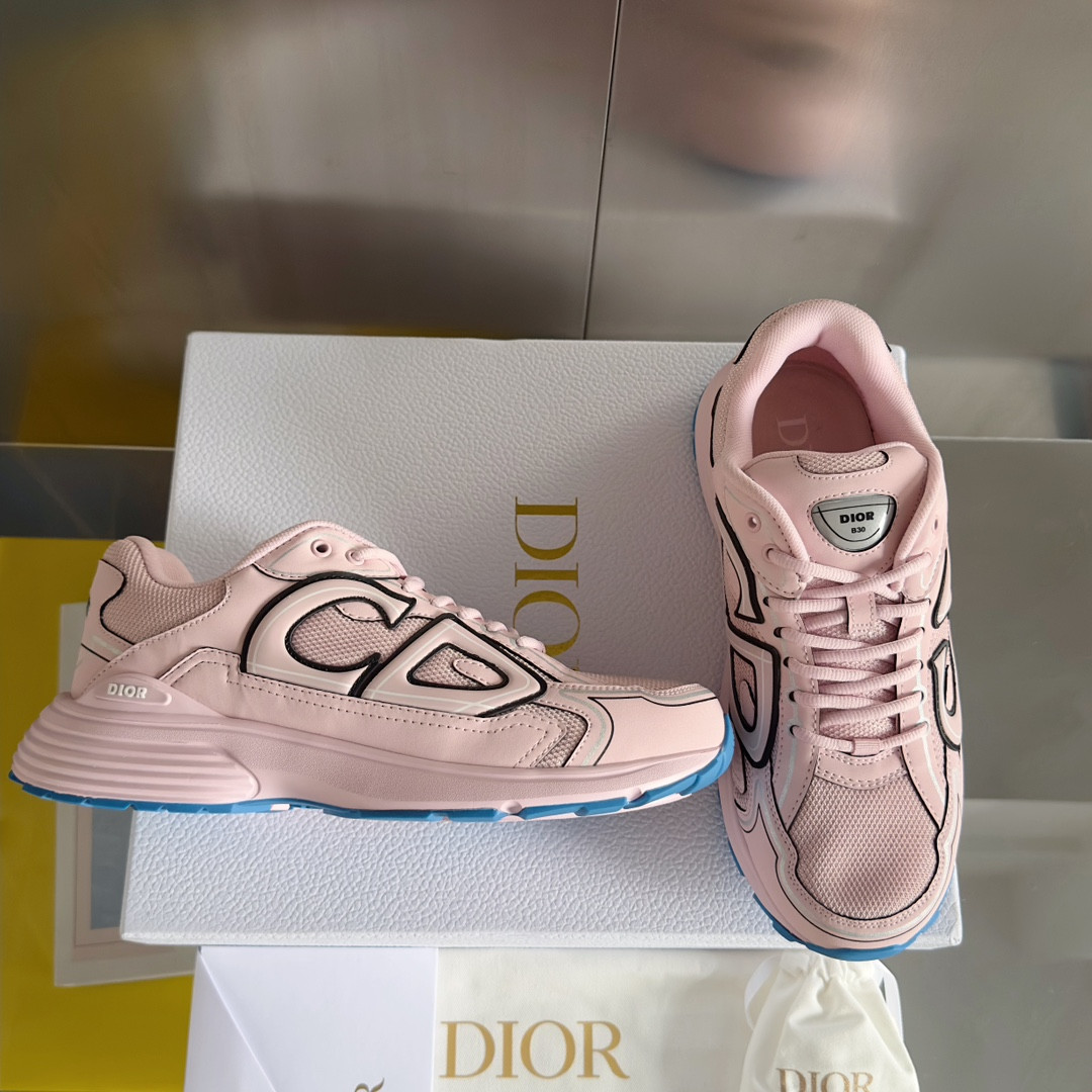 UA D*0r B30 Sneaker Pale Pink Mesh and Technical Fabric