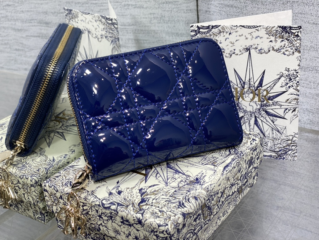 Lady D*0r Voyageur Small Coin Purse CARD HOLDER