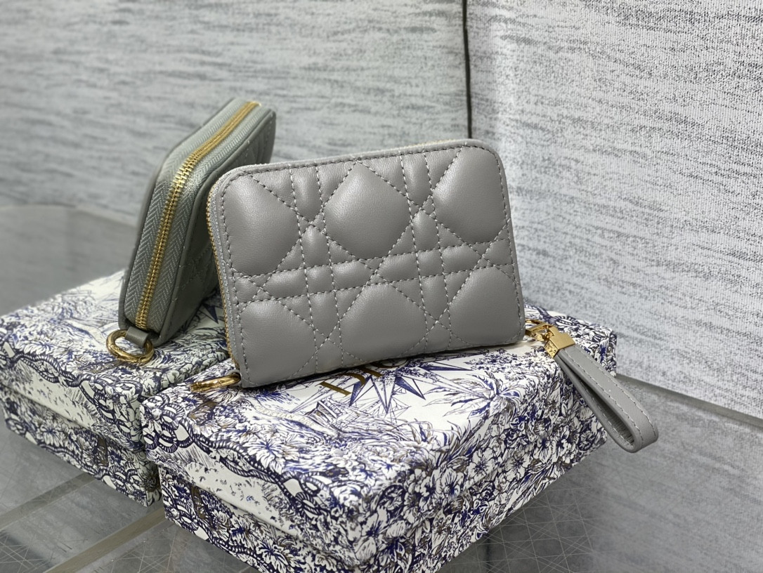 Lady D*0r Voyageur Small Coin Purse CARD HOLDER