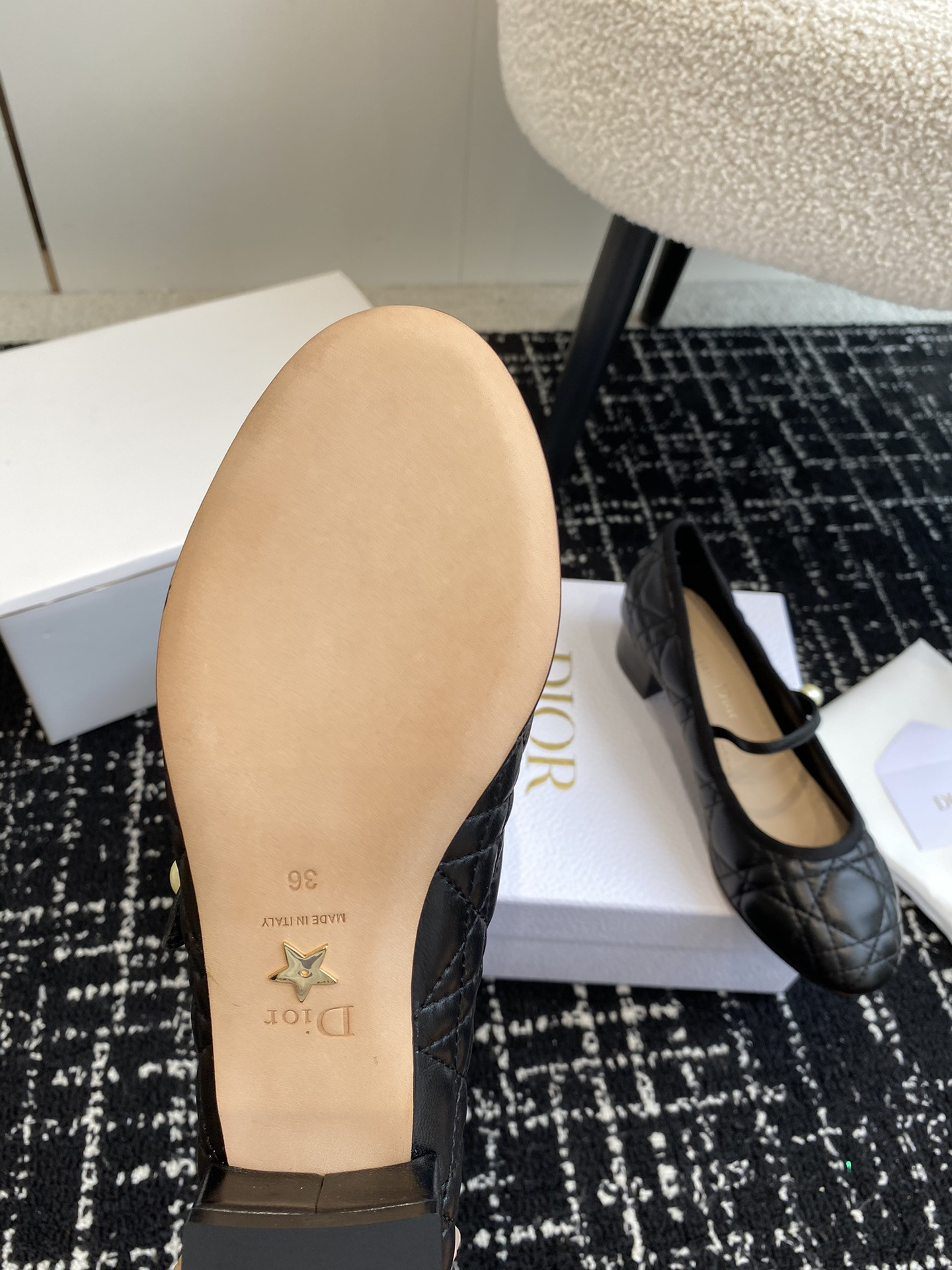 UA D*0r Ballet Pump Black