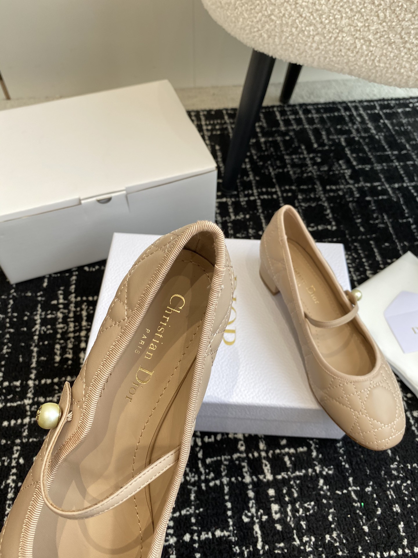 UA D*0r Ballet Pump Nude