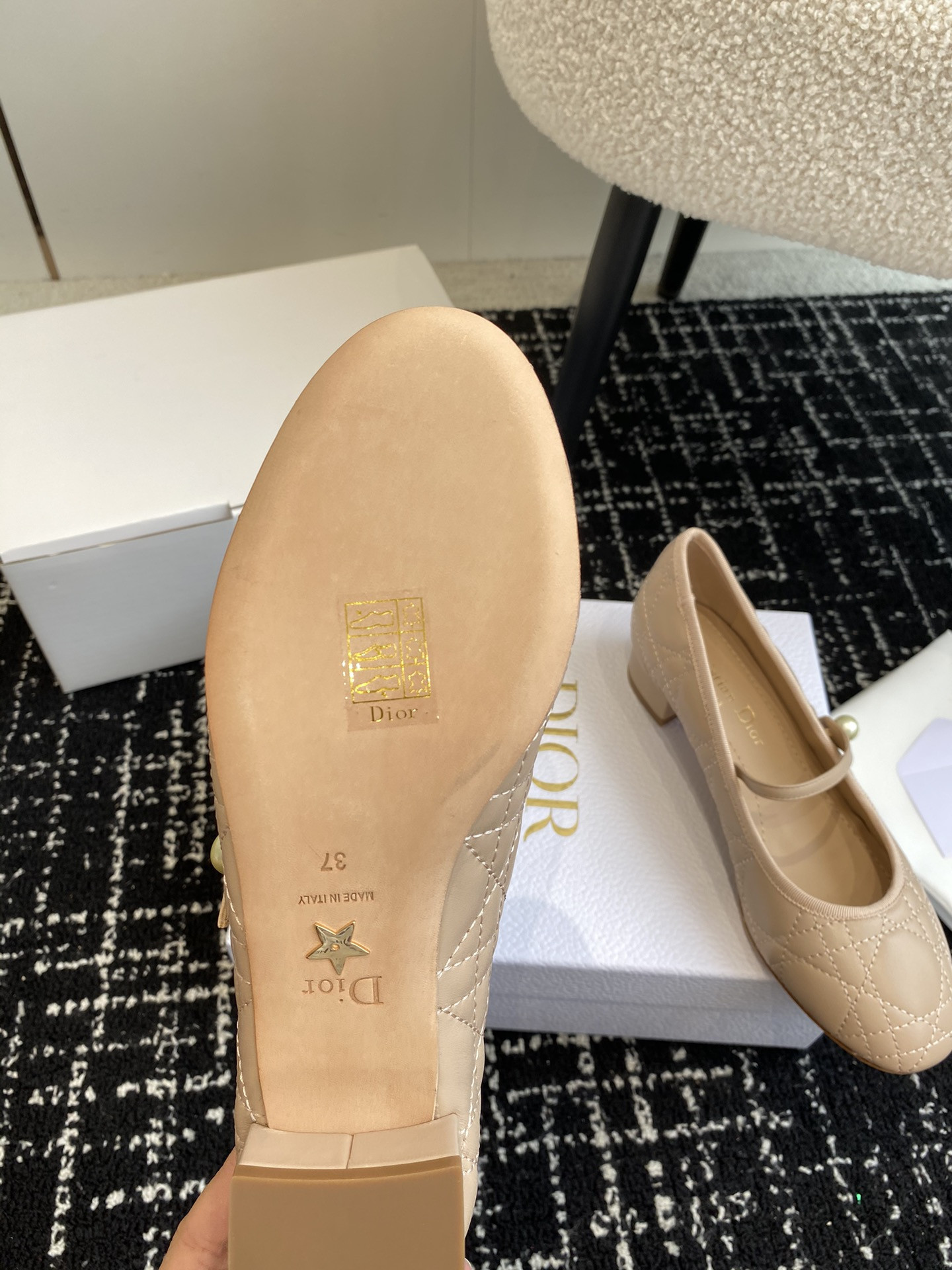 UA D*0r Ballet Pump Nude