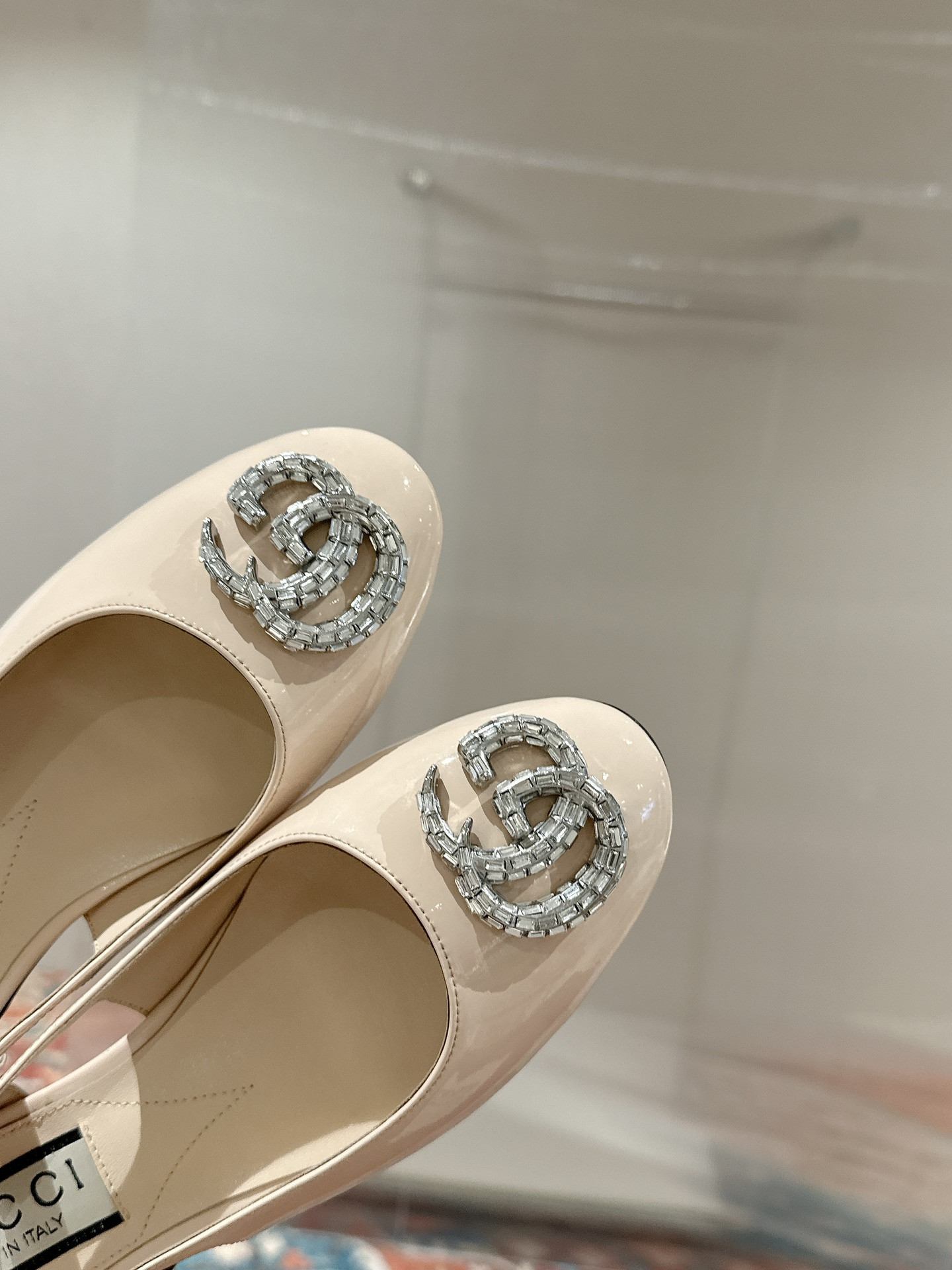 UA G*u*i BALLERINA WITH DOUBLE G