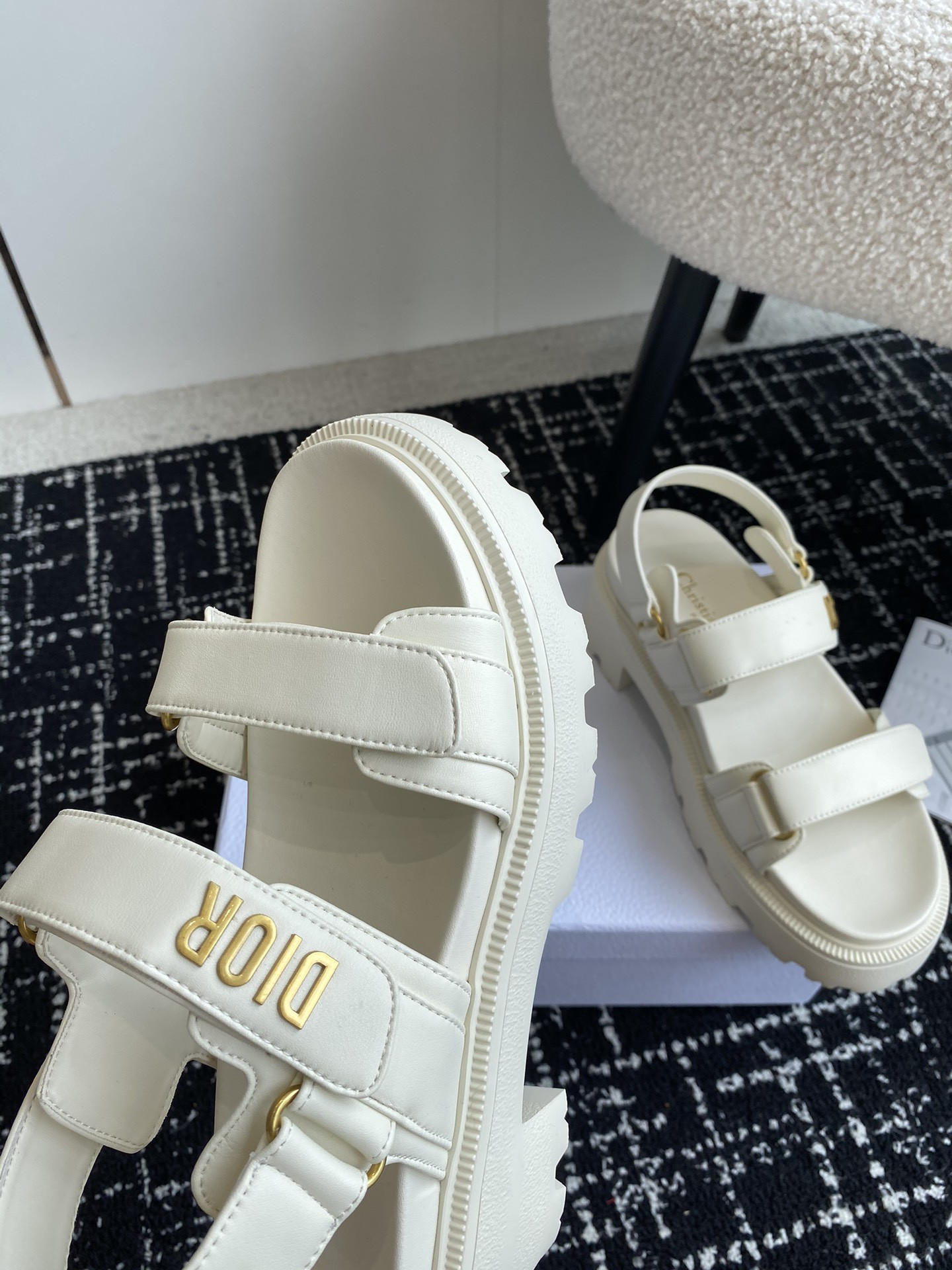 UA D*0ract Platform Sandal White