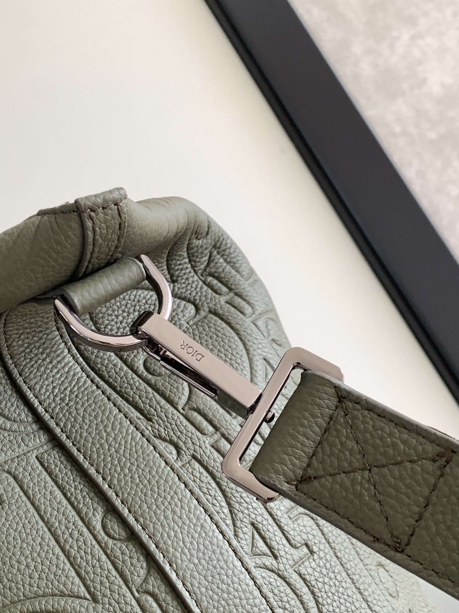 D*0r Weekender 40 Khaki D*0r Gravity Leather and Khaki Grained Calfskin 57.5 x 34.5 x 22 cm