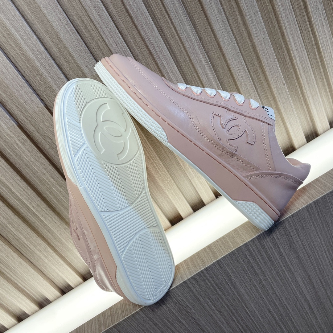 UA Ch*el SNEAKERS calfskin