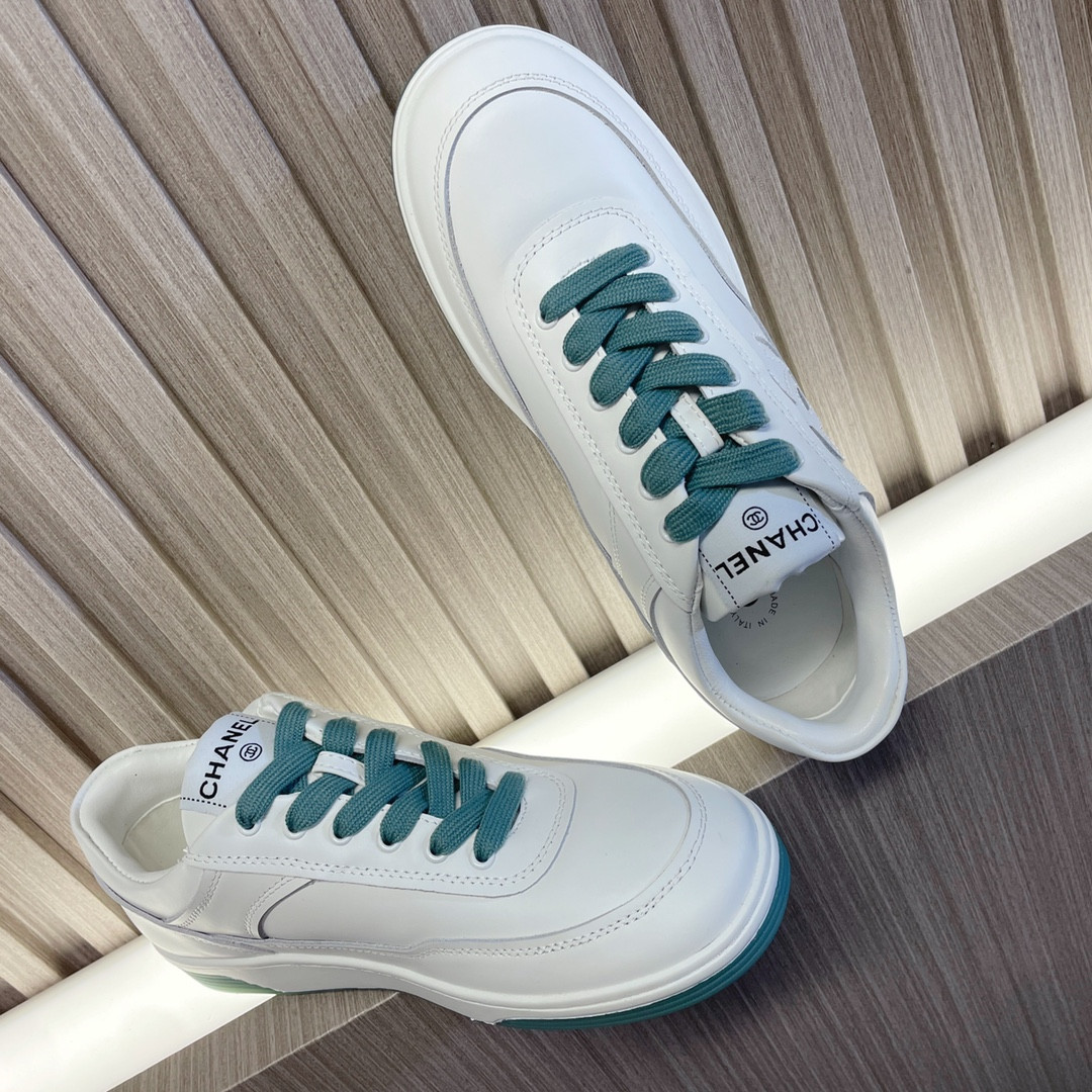 UA Ch*el SNEAKERS calfskin