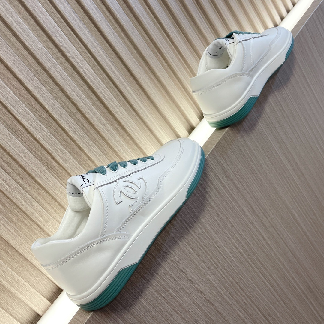 UA Ch*el SNEAKERS calfskin