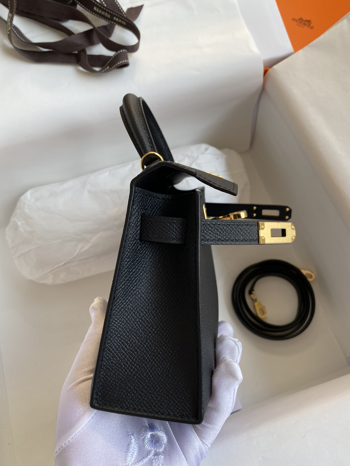 Hermès Mini Kelly 19 19×6×12CM